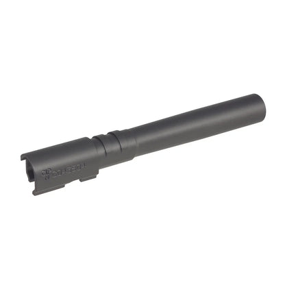 5KU ステンレスアウターバレル KJW/ASG SHADOW2 GBB エアソフトガン用 (GBSD2032) - ブラック-AIRSOFT GOGO エアガン・サバゲー用品通販