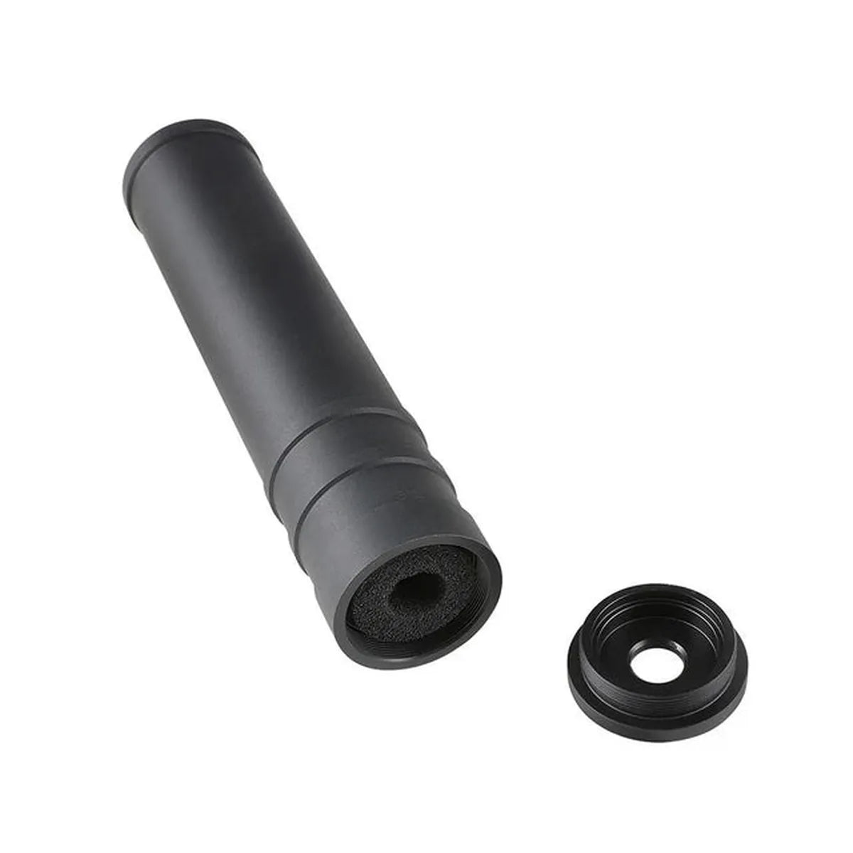 5KU SV SAIGA エアソフト モックサプレッサー 14mm用 (5KU-311) - ブラック-AIRSOFT GOGO エアガン・サバゲー用品通販