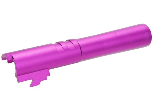 5KU Tokyo Marui ハイキャパ 4.3 アウターバレル (アルミニウム / アルミ) - 紫-AIRSOFT GOGO エアガン・サバゲー用品通販