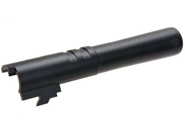 5KU Tokyo Marui ハイキャパ 4.3 GBB Airsoft アウターバレル (アルミニウム / アルミ) - ブラック-AIRSOFT GOGO エアガン・サバゲー用品通販