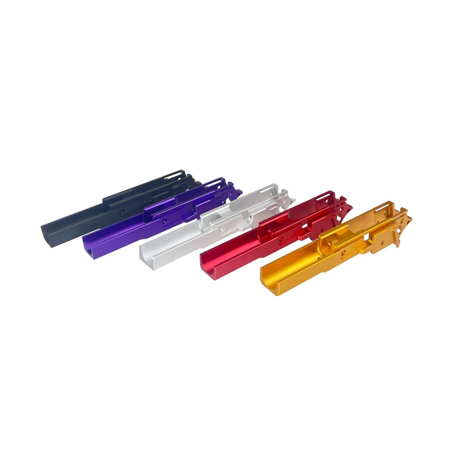 5KU Tokyo Marui ハイキャパ ハンドガン 用 CNC アルミ フレーム Type-2 ( GB-562 ) - 紫-AIRSOFT GOGO エアガン・サバゲー用品通販
