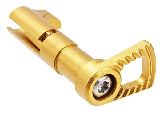 5KU Tokyo Marui ハイキャパ マガジンキャッチ（タイプ2） - 金(きん)-AIRSOFT GOGO エアガン・サバゲー用品通販