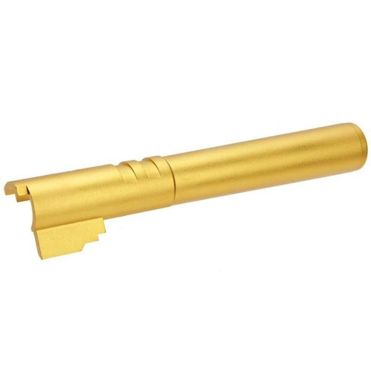 5KU Tokyo Marui Hi Capa 5.1 GBB エアガン アウターバレル (アルミニウム) - ゴールド-AIRSOFT GOGO エアガン・サバゲー用品通販