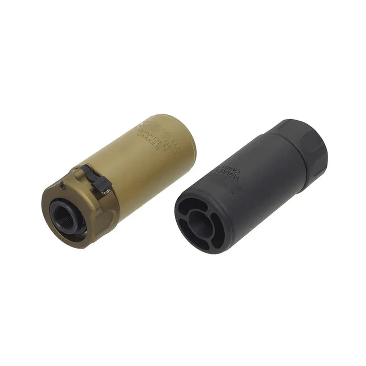 5KU WARDEN ブラストディフューザー バージョン2 14mm用 (5KU-217) - ブラック-AIRSOFT GOGO エアガン・サバゲー用品通販