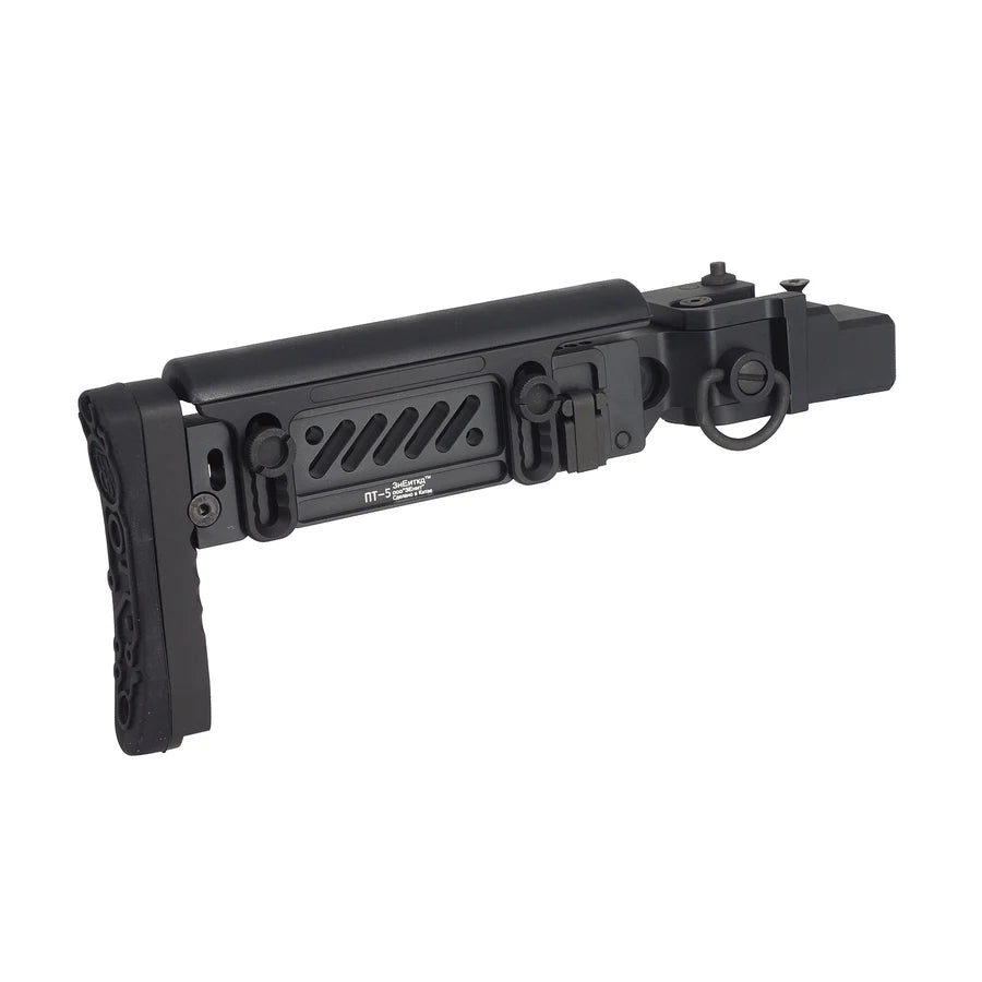 5KU Zenit PT-5フォールディンストック GHK AKM対応( 5KU-347 ) - ブラック-AIRSOFT GOGO エアガン・サバゲー用品通販