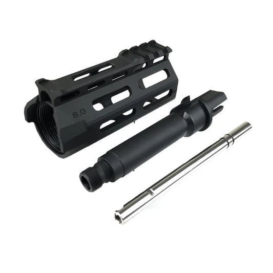 APS Evolution Tech 8.0 M-Lok 4インチ タクティカルハンドガード（5インチインナー＆アウターバレル付き）（APS-EE103）APS Evolution Tech 8.0 M-Lok 4インチ タクティカルハンドガード（5インチインナー＆アウターバレル付き）（APS-EE103）