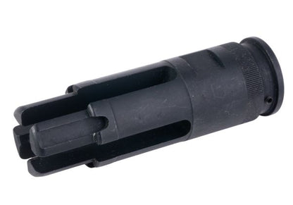 Airsoft Artisan FH556スタイル FA216Aスタイル フラッシュハイダー（14mm逆スクリュー、ブラック）