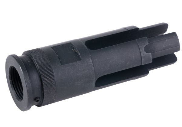 Airsoft Artisan FH556スタイル FA216Aスタイル フラッシュハイダー（14mm逆スクリュー、ブラック）