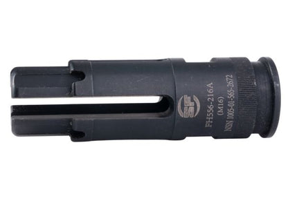 Airsoft Artisan FH556スタイル FA216Aスタイル フラッシュハイダー（14mm逆スクリュー、ブラック）