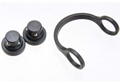 Airsoft Artisan MCX AEGスリングマウント（ブラック）