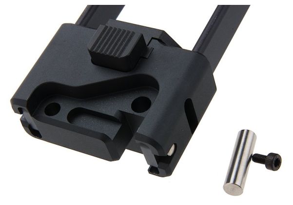 Airsoft Artisan KWA MP9 リトラクタブルストック（KSC TP9 GBBR対応） - BK