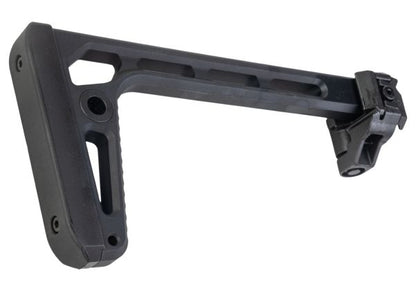 Airsoft Artisan折りたたみ式ミニプラスストック（エアソフトM1913 20mmレイル用） - BK