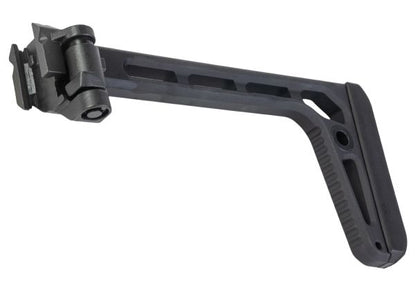 Airsoft Artisan折りたたみ式ミニプラスストック（エアソフトM1913 20mmレイル用） - BK