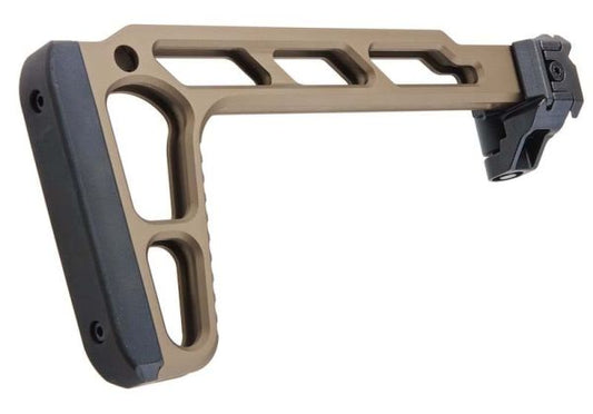 Airsoft Artisan 軽量折りたたみ式ストック SIG Sauer MCX / M1913 20mmレイル用 (DE)
