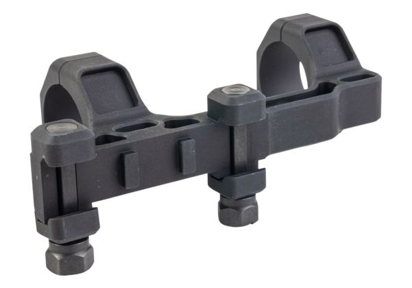 Airsoft Artisan BOスタイル 30mmモジュラーマウント（ミルスペック1913レイル用）（高さ1.7インチ、ブラック）