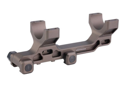 Airsoft Artisan BOスタイル 30mm モジュラーマウント ミルスペック 1913レイル用 (高さ1.7インチ、DE)