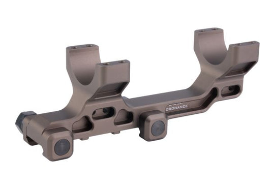 Airsoft Artisan BOスタイル 30mm モジュラーマウント ミルスペック 1913レイル用 (高さ1.7インチ、DE)