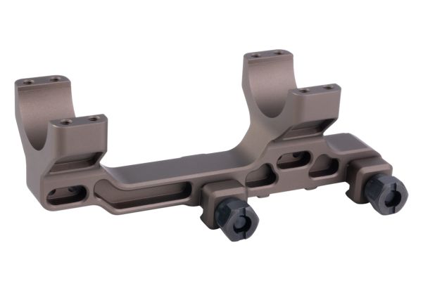 Airsoft Artisan BOスタイル 30mm モジュラーマウント ミルスペック 1913レイル用 (高さ1.7インチ、DE)