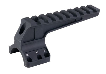 Airsoft Artisan BOスタイル ワンアクセサリー / 装備品(そうびひん)リングキャップ レイル/RMRアダプターー付き AA-PART-22/AA-PAART-31用 (BK)