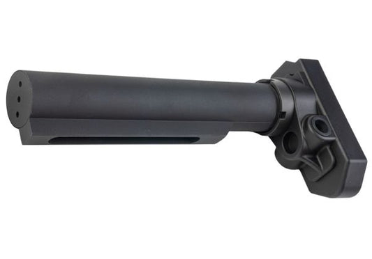 Airsoft ArtisanM4ストックアダプターー エアソフトガン用（SCAR L MK2 GBB改造用） - ブラック