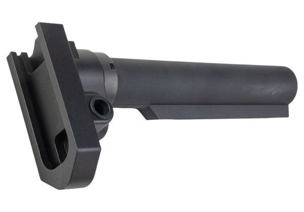 Airsoft ArtisanM4ストックアダプターー エアソフトガン用（SCAR L MK2 GBB改造用） - ブラック