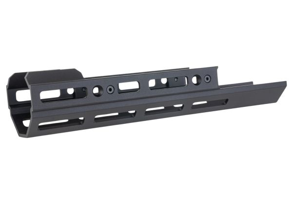 Airsoft Artisan ショートM-Lokハンドガードレイル Tokyo MaruiSCAR / Gun Modify SCAR L GBBシリーズ用 - ブラック