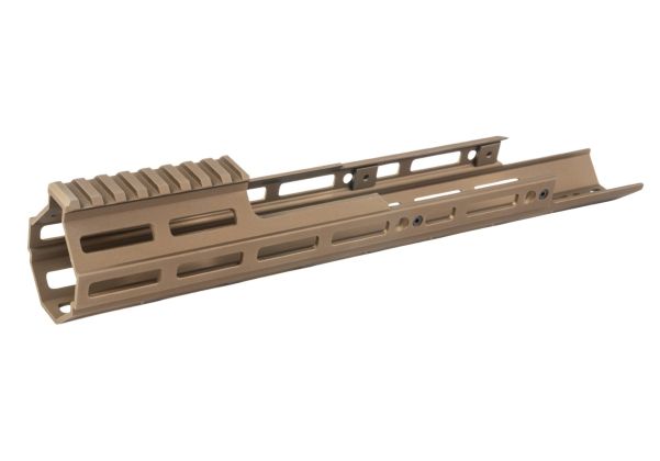 Airsoft Artisan製ロングM-Lokハンドガードレイル（Tokyo MaruiSCAR用）/ガンモディファイドSCAR L GBBシリーズ - DDC