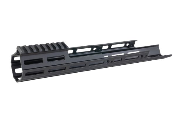 Airsoft Artisan製ロングM-Lokハンドガードレイル（WE/VFC SCAR GBB & AEGシリーズ用） - ブラック