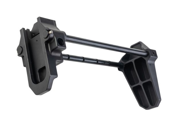 Airsoft Artisan用6ポジション伸縮ストック（Modify SCAR L GBB用） - ブラック