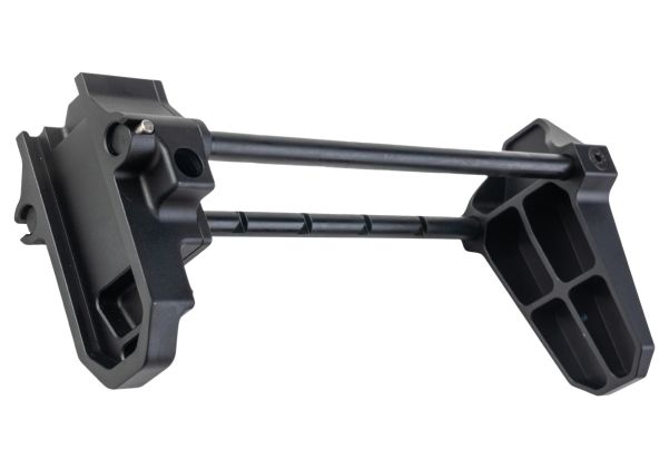 Airsoft Artisan 6ポジション伸縮式ストック（WE/VFC SCAR GBB & AEGシリーズ用） - ブラック