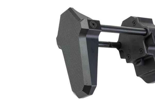 Airsoft Artisan 6ポジション伸縮式ストック（WE/VFC SCAR GBB & AEGシリーズ用） - ブラック