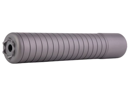 Airsoft Artisan SRD762TI スタイル ダミーサイレンサー (9.3インチ、14mm 逆スクリュー)