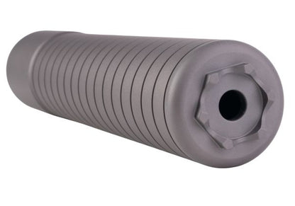 Airsoft Artisan SRD762TI スタイル ダミーサイレンサー (9.3インチ、14mm 逆スクリュー)