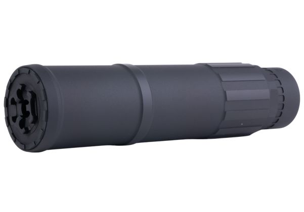 Airsoft Artisan CGSスタイル ダミーサイレンサー（14mm逆スクリュー、ブラック）