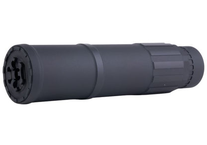 Airsoft Artisan CGSスタイル ダミーサイレンサー（14mm逆スクリュー、ブラック）