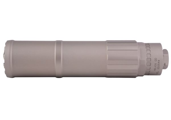 Airsoft Artisan CGSスタイル ダミーサイレンサー（14mm逆スクリュー、チタングレー）