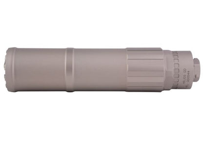 Airsoft Artisan CGSスタイル ダミーサイレンサー（14mm逆スクリュー、チタングレー）