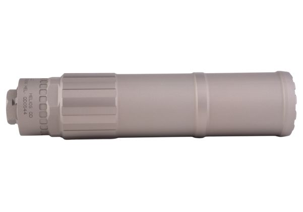 Airsoft Artisan CGSスタイル ダミーサイレンサー（14mm逆スクリュー、チタングレー）