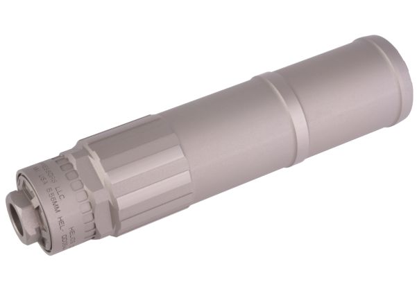 Airsoft Artisan CGSスタイル ダミーサイレンサー（14mm逆スクリュー、チタングレー）