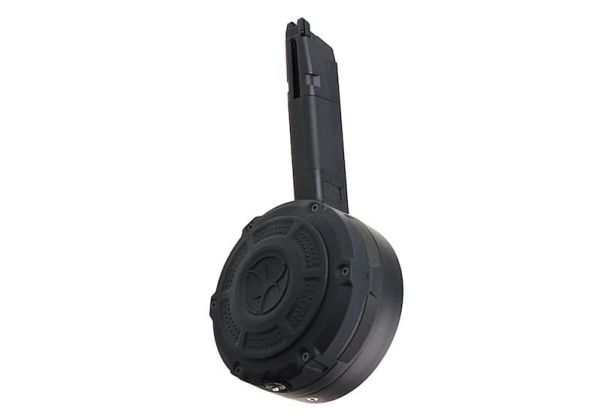 ACTION ARMY AAP01 GBB エアソフト ファストリロード ドラムマガジン (350 発ガスマガジン)