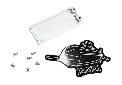 Advantage Airsoft RWA P320 ピースキーパー GBBスライドアクロアダプターープレート - 銀(ぎん)