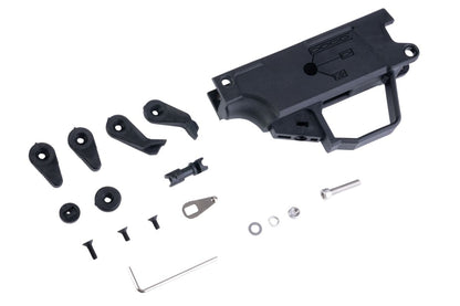 Advantage Airsoft VFC MP5K GBBグリップアダプターー＆セレクターーコンボセット - ブラック