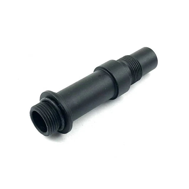 Army Force 14mm- マルイ/ウェル VZ61 電動ガン用サイレンサーアダプター (AF-AD003) - ブラック