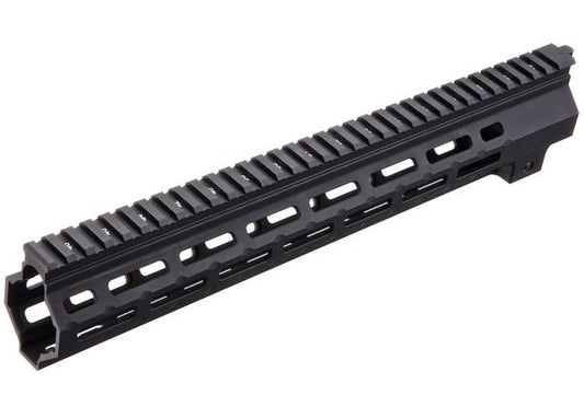 Angry Gun VFC HK416 AEG / GBBR スーパーモジュラー M-Lok レイルハンドガード (10.5インチ、ブラック)