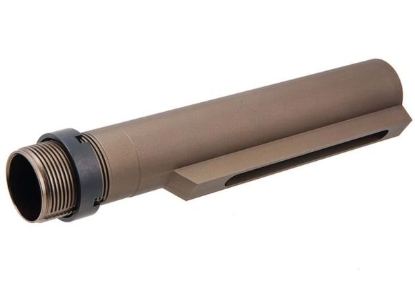 Angry Gun M4 バッファーーチューブ (GEIスタイル ミルスペック CNC 6ポジション) GHK / WE / VFC GBBR エアソフトガン用 - DDC
