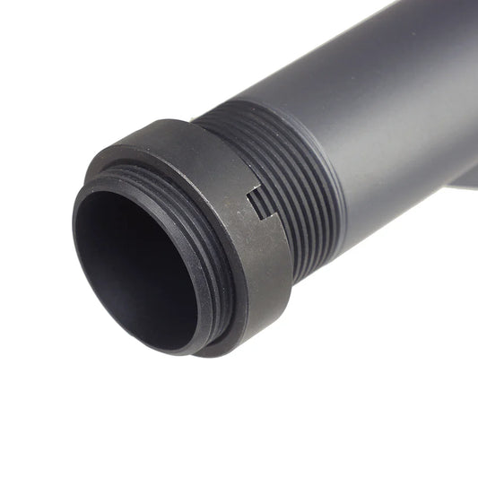 Angry Gun CNCアルミミルスペック6ポジションGBBバッファーーチューブ - セラコートグレー, マルイMWSスペック