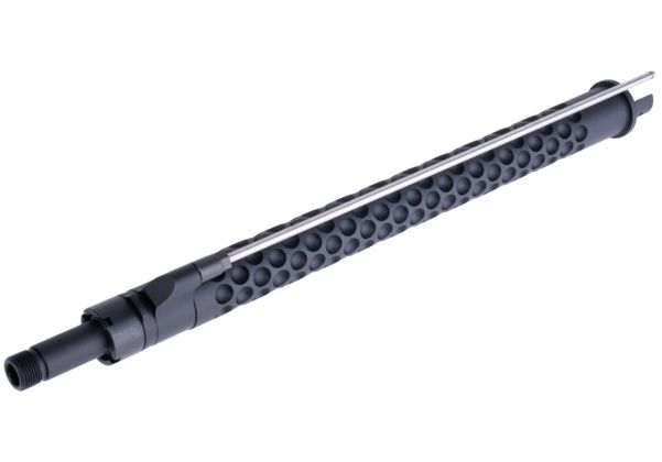 Angry Gun Tokyo Marui MWS GBB KACスタイル アウターバレルセット (13.7インチ、ブラック)