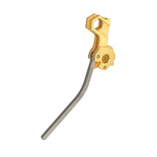 AIP CNCスチールハンマータイプ.4 ディンディン マルイ HI-CAPA エアソフト用 (AIP020-MH-04) - 金(きん)