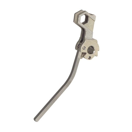 AIP CNCスチールハンマータイプ.4 ディンディン マルイ HI-CAPA エアソフト用 (AIP020-MH-04) - 銀(ぎん)