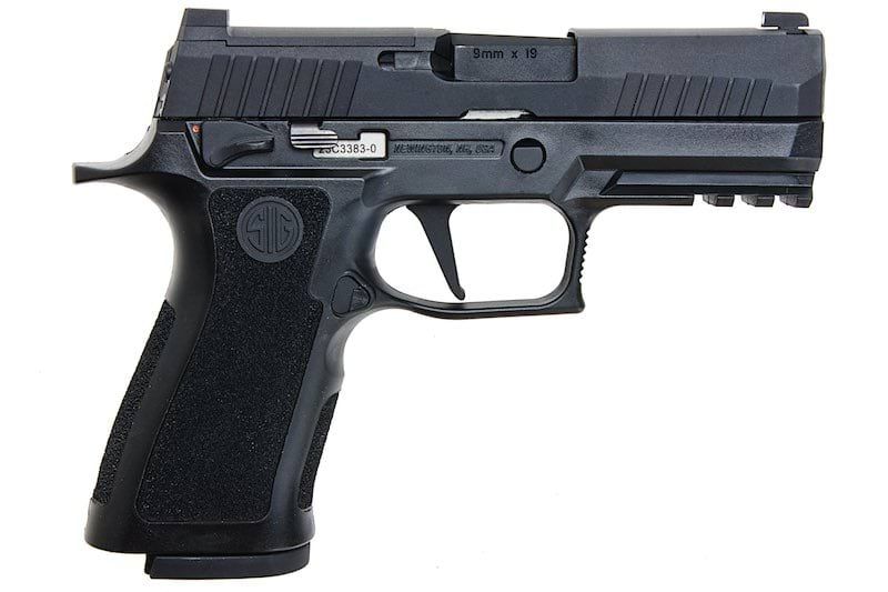 SIG SAUER P320 XCARRY グリーン ガス エアソフト ピストル - ブラック (SIG AIR & VFC 製) - 6MM